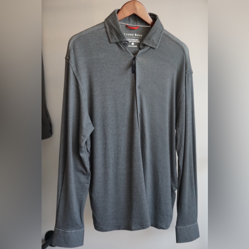 Nwt! Stone Rose Fleece Button Down